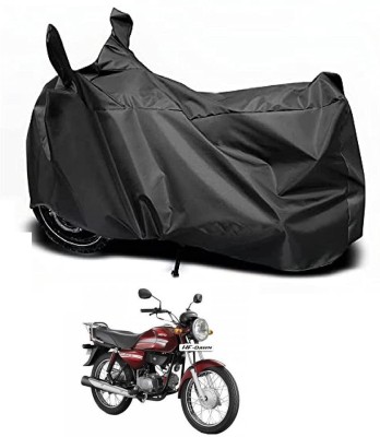 Auto Hub Waterproof Two Wheeler Cover for Hero(HF Dawn, Black)