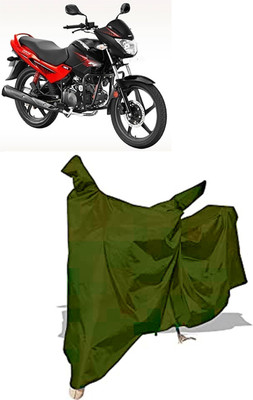 Amexride Two Wheeler Cover for Hero(Glamour Programmed FI BS6, Maroon)