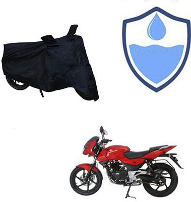 DeepShakshi AUTOMOTIVE Waterproof Two Wheeler Cover for Bajaj(Pulsar 200 NS DTS-i, Black)