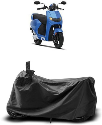 KEDIT Two Wheeler Cover for 22Motors(Flow, Black)