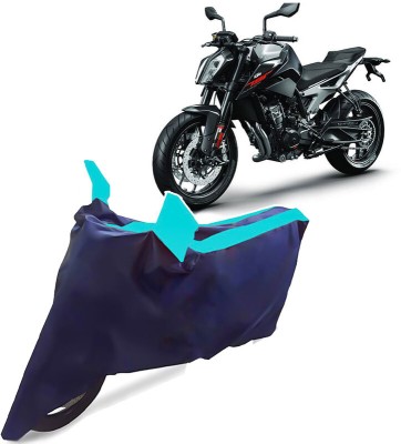 AUTO PEARL Two Wheeler Cover for KTM(790 Duke BS6, Blue)