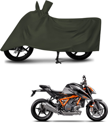 aosis Waterproof Two Wheeler Cover for KTM(Green)