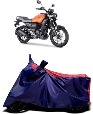 VESMEI Two Wheeler Cover for Bajaj(Pulsar NS125 BS6, Red)