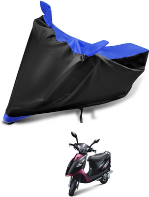 Euro Care Waterproof Two Wheeler Cover for TVS(Streek, Blue)