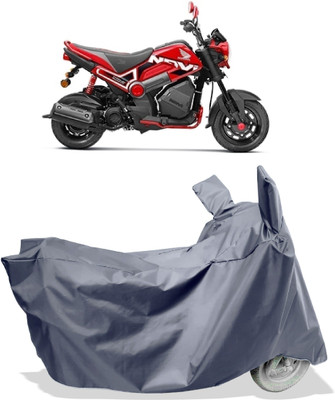 Amexride Two Wheeler Cover for Honda(Navi, Grey)