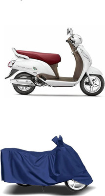 Aamaya Store Waterproof Two Wheeler Cover for Hero(Super Splendor, Silver)