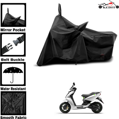 KEDIT Two Wheeler Cover for Ather(450 X, Black)