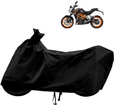 Horseyaart Waterproof Two Wheeler Cover for KTM(Duke 390 ABS, Black)