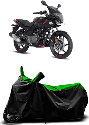 VESMEI Two Wheeler Cover for Bajaj(Pulsar 200, Green)