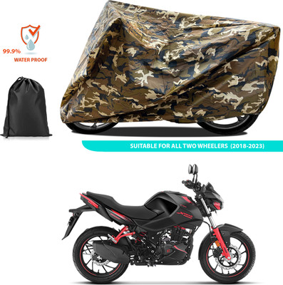 CODOKI Two Wheeler Cover for Hero(CBZ Extreme, Yellow)