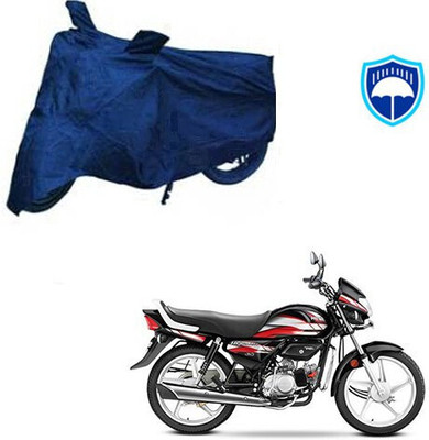 SK AUTO Waterproof Two Wheeler Cover for Hero(CD deluxe, Blue)