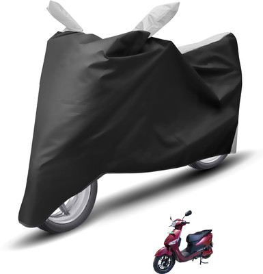 Caronix Waterproof Two Wheeler Cover for Hero(Electric Optima, Silver)