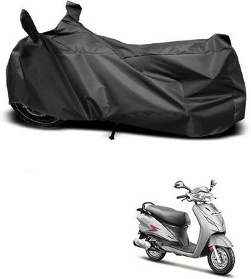 DeepShakshi AUTOMOTIVE Waterproof Two Wheeler Cover for Hero(Moto Corp Duet, Black)