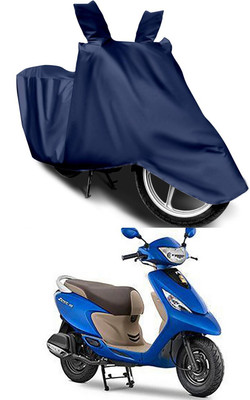 Mdstar Waterproof Two Wheeler Cover for TVS(Zest 110, Blue)