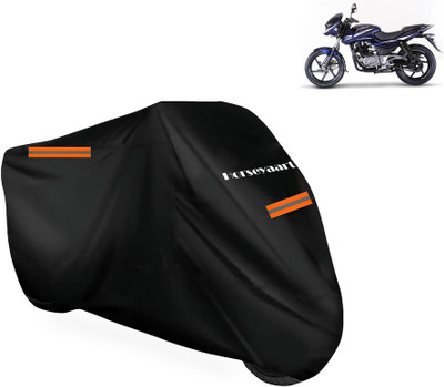 Horseyaart Two Wheeler Cover for Bajaj(Pulsar 180 DTS-i, Black)