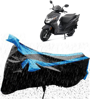 Mdstar Waterproof Two Wheeler Cover for Honda(Dio, Blue)