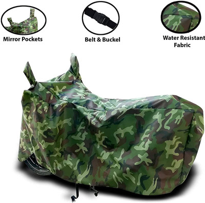 DeepShakshi AUTOMOTIVE Waterproof Two Wheeler Cover for Hero(Super Splendor, Green)