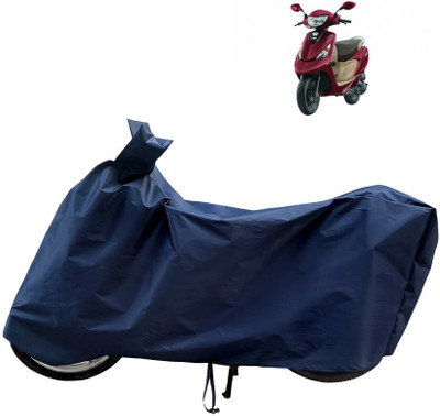 Horseyaart Waterproof Two Wheeler Cover for TVS(Scooty Zest 110 BS6, Blue)