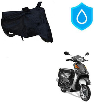 DeepShakshi AUTOMOTIVE Waterproof Two Wheeler Cover for Indus(Yo EXL, Black)