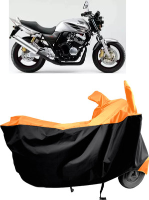 Amexride Two Wheeler Cover for Honda(CB 400, Multicolor)