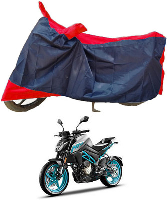 MMSSTAR Waterproof Two Wheeler Cover for CFMoto(300NK, Red, Blue)
