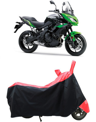 Coxtor Two Wheeler Cover for Kawasaki(Versys 650 BS6, Red)