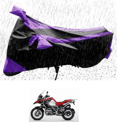 RONISH Waterproof Two Wheeler Cover for BMW(1200 GS, Purple, Black)