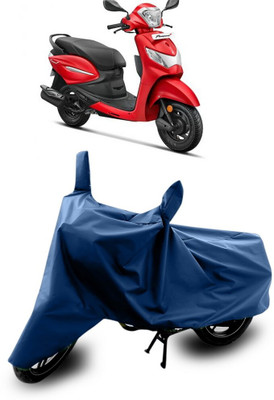 THE REAL ARV Waterproof Two Wheeler Cover for Hero(Blue)