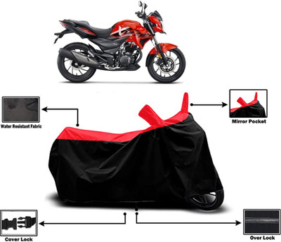 Amexride Two Wheeler Cover for Hero(Xtreme 200R, Red)