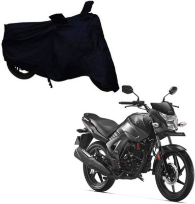 RAAMKM Waterproof Two Wheeler Cover for Hero, Honda, Royal Enfield, TVS(Achiever 150, Black)