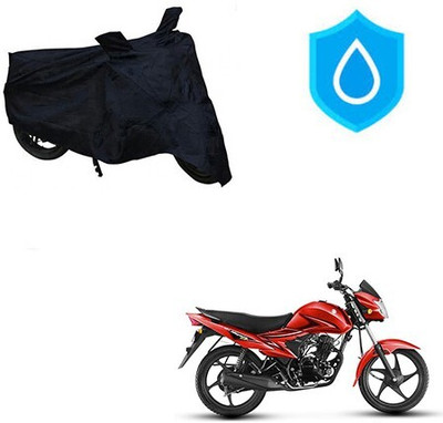 DeepShakshi AUTOMOTIVE Waterproof Two Wheeler Cover for Suzuki(Hayate, Black)