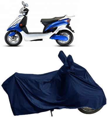 DIGGU Two Wheeler Cover for Hero Electric(Electric Maxi, Blue)