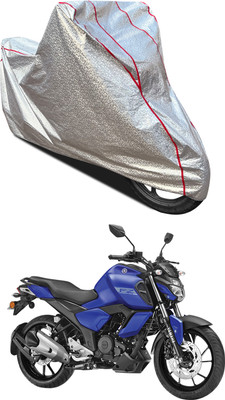 GOSHIV-car and bike accessories Waterproof Two Wheeler Cover for Yamaha(FZ-S Fi Version 3.0, Silver)