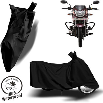 ROYAL AUTO MART Waterproof Two Wheeler Cover for TVS(Sport, Black)