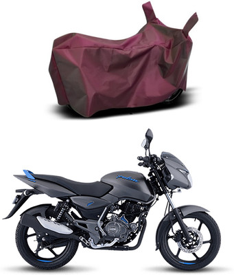 Mdstar Waterproof Two Wheeler Cover for Bajaj(Pulsar 125 Neon, Maroon)