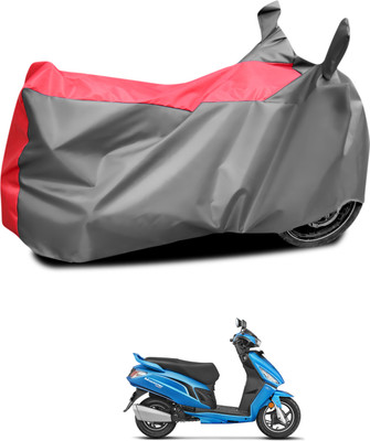 PAGORA Waterproof Two Wheeler Cover for Hero(Maestro, Grey, Red)