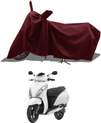 AESTRYD Two Wheeler Cover for Kawasaki(Z250 BS6, Maroon)