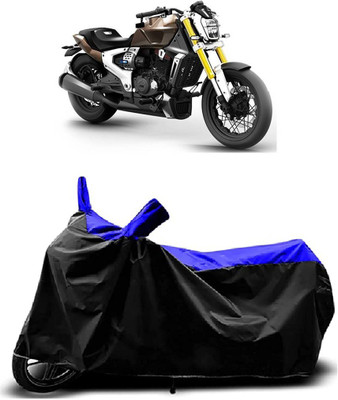 VESMEI Two Wheeler Cover for TVS(Zeppelin BS6, Blue)