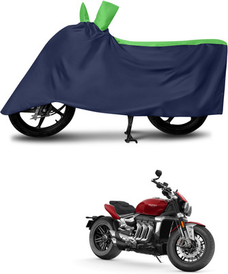 aosis Two Wheeler Cover for Triumph(Rocket III, Multicolor)