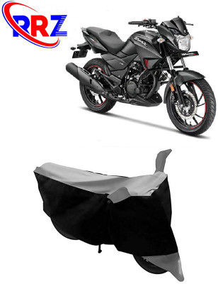 RRZ Waterproof Two Wheeler Cover for Hero(Hunk, Black, Grey)