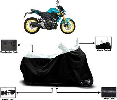 Amexride Two Wheeler Cover for Yamaha(MT 15 New, White)