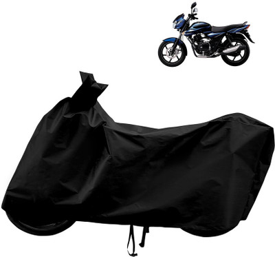 Horseyaart Waterproof Two Wheeler Cover for Bajaj(Discover 135, Black)