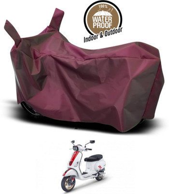 AASHTIK MART Two Wheeler Cover for Vespa(Vespa SXL 150, Maroon)