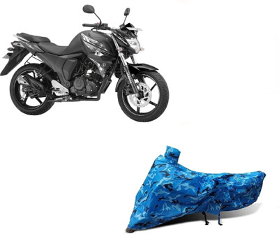 AutoRash Waterproof Two Wheeler Cover for Yamaha(FZ-S Fi Version 3.0 BS6, Blue)