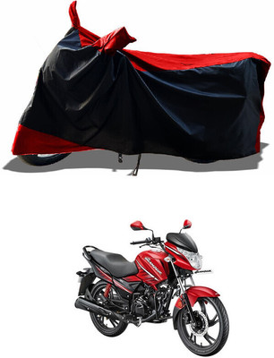 DeepShakshi AUTOMOTIVE Two Wheeler Cover for Hero(Glamour i3s, Red)