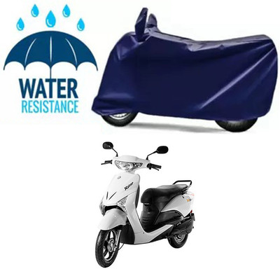 Furious3D Two Wheeler Cover for Indus(Yo Xplor, Blue)