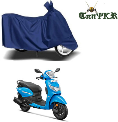 TPNYKR Waterproof Two Wheeler Cover for Hero(Pleasure, Blue)