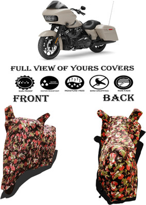 Amexride Two Wheeler Cover for Harley Davidson(Road Glide Special, Multicolor)