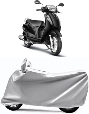 XOCAVO Two Wheeler Cover for Suzuki(Access SE, Silver)