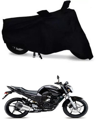 THE REAL ARV Waterproof Two Wheeler Cover for Yamaha(FZ16, Black)